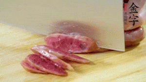 金字火腿、金字香腸、金字臘肉切片。