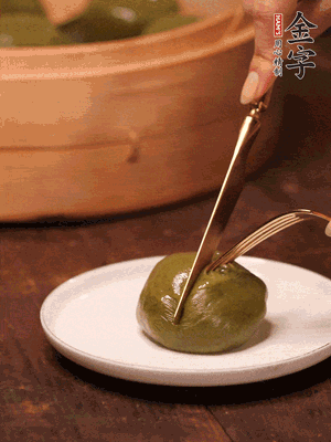 軟軟糯糯，香味可以秒殺99%的成品青團